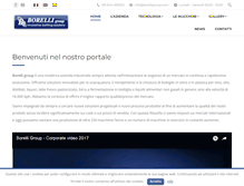 Tablet Screenshot of borelligroup.it